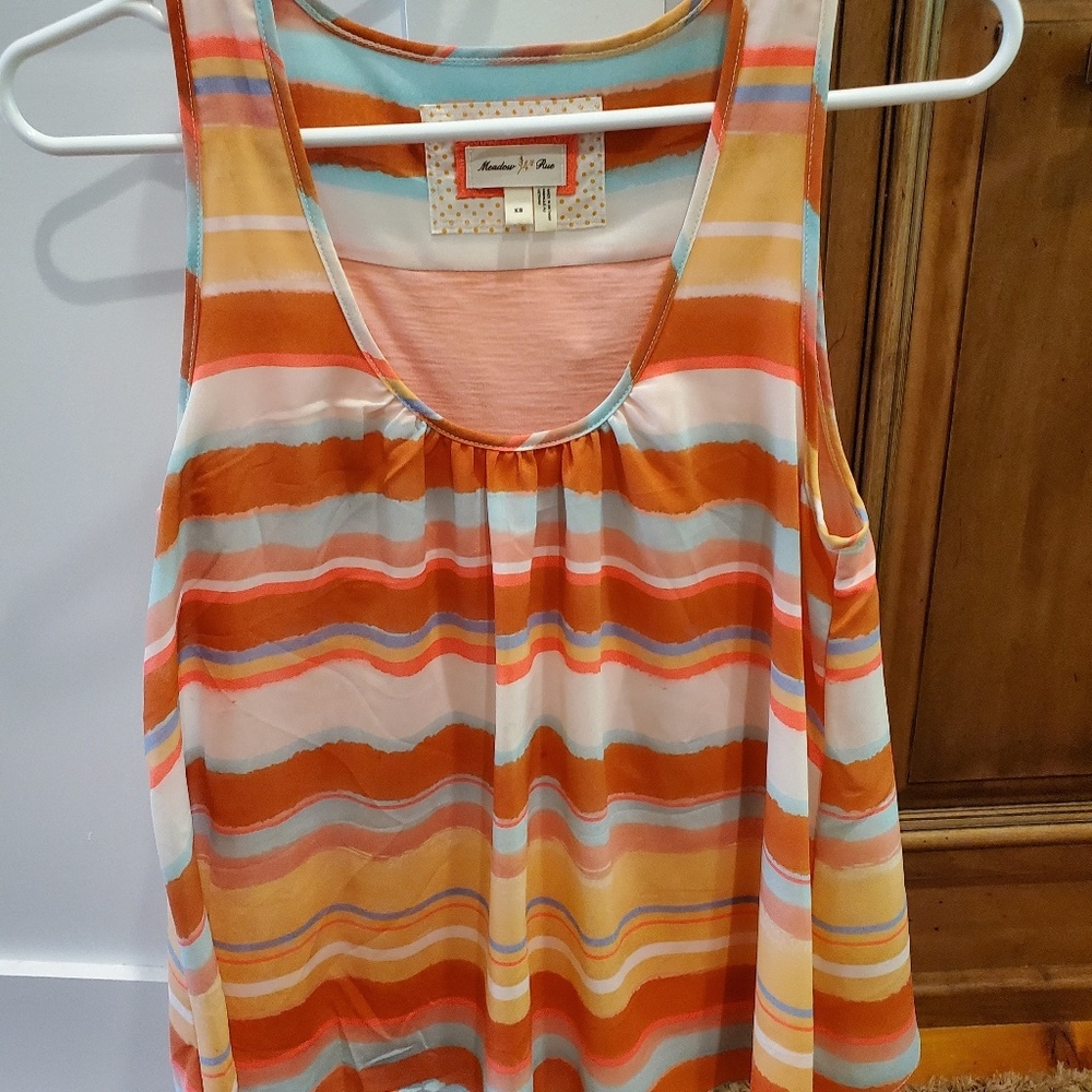 Meadow Rue Flowy Tank Top (Anthropologie)